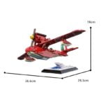Figura Aereo Lego Rosso