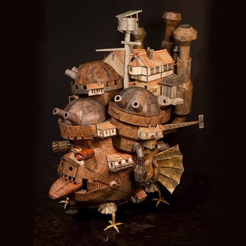 Modella il Castello Errante di Howl