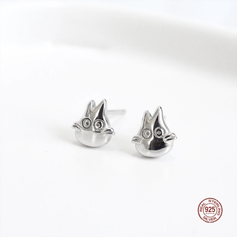 Orecchini in argento Totoro Orecchini in argento Totoro