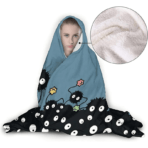 Coperta con cappuccio Susuwatari