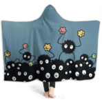 Coperta con cappuccio Susuwatari