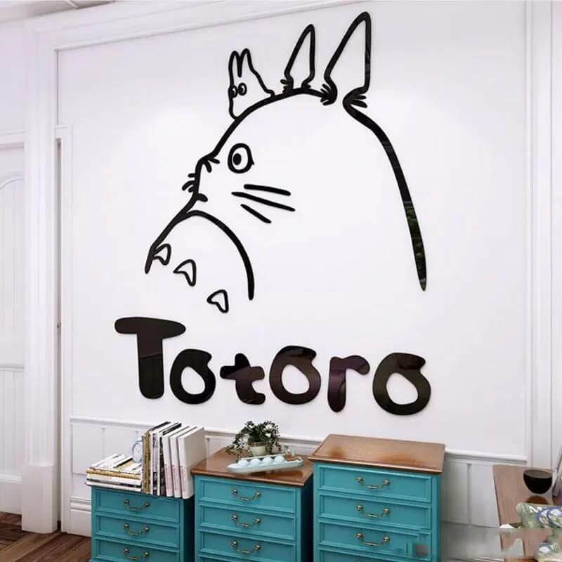 Murale di Totoro Murale di Totoro