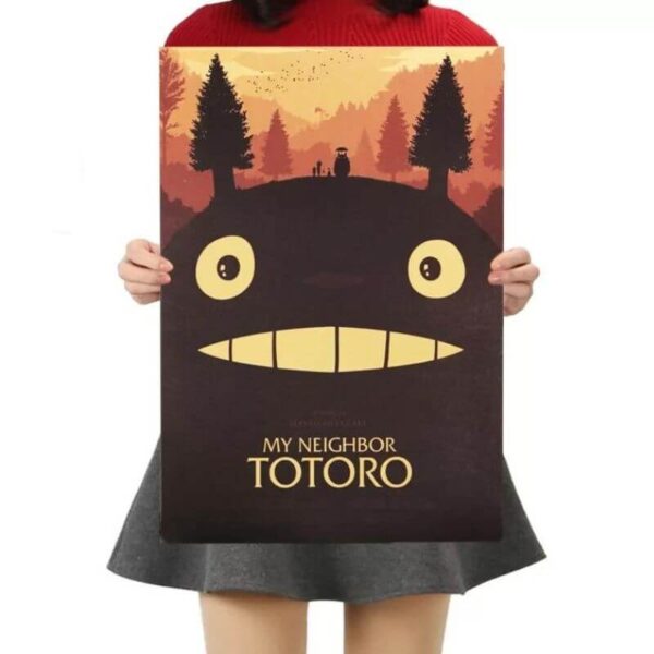 Poster di carta Totoro