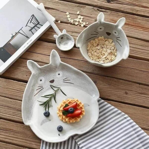 Set di piatti Totoro