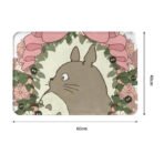 Tappeto Totoro Fiori