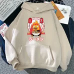 sudadera calcifer ramen crema