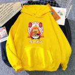 sudadera calcifer ramen amarillo