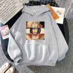 sudadera castillo ambulante personajes gris