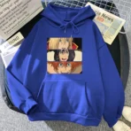 sudadera castillo ambulante personajes azul