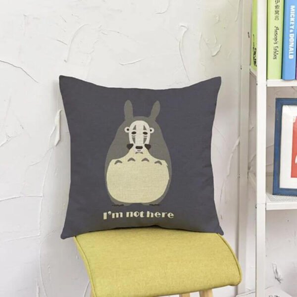 Fodera per cuscino Totoro Senza Volto