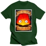 Maglietta Calcifer Castello Errante di Howl