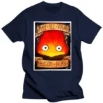 Maglietta Calcifer Castello Errante di Howl