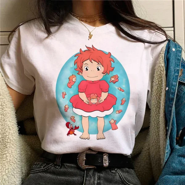 Maglietta Ponyo Ghibli