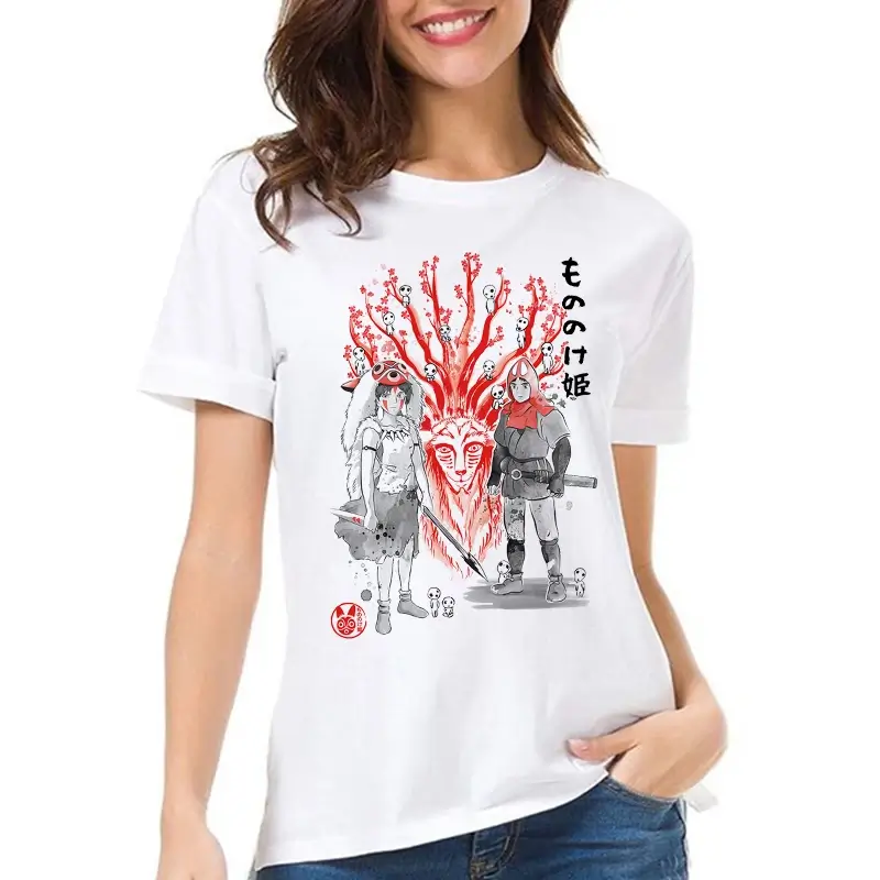 Maglietta Principessa Mononoke Ashitaka