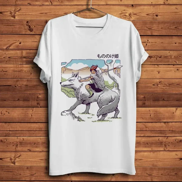Maglietta Principessa Mononoke Giapponese