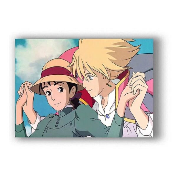 Poster Castello Errante di Howl Amore