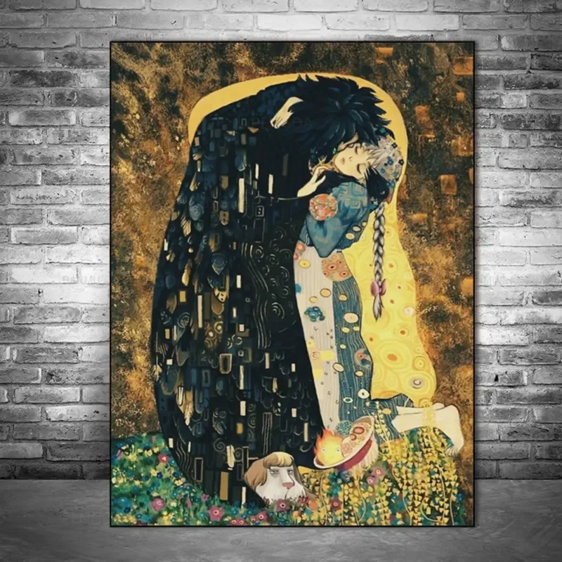 Poster Castello Errante di Howl Klimt