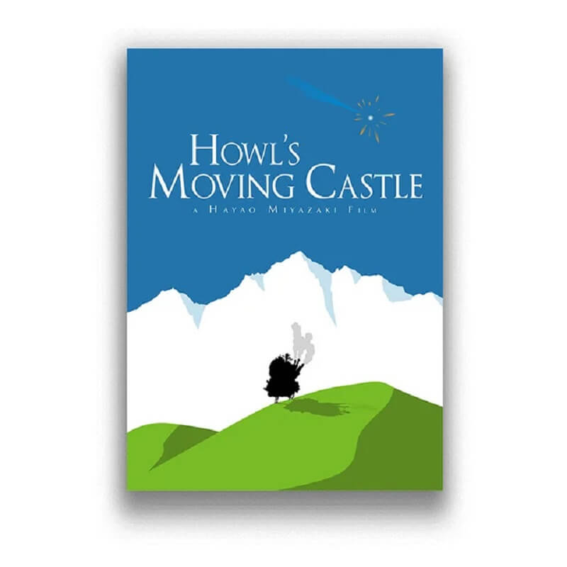 Poster Castello Errante di Howl Originale