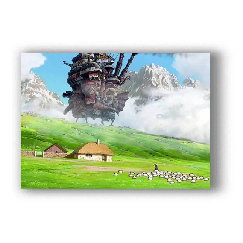 Poster Castello Errante Howl Pastore