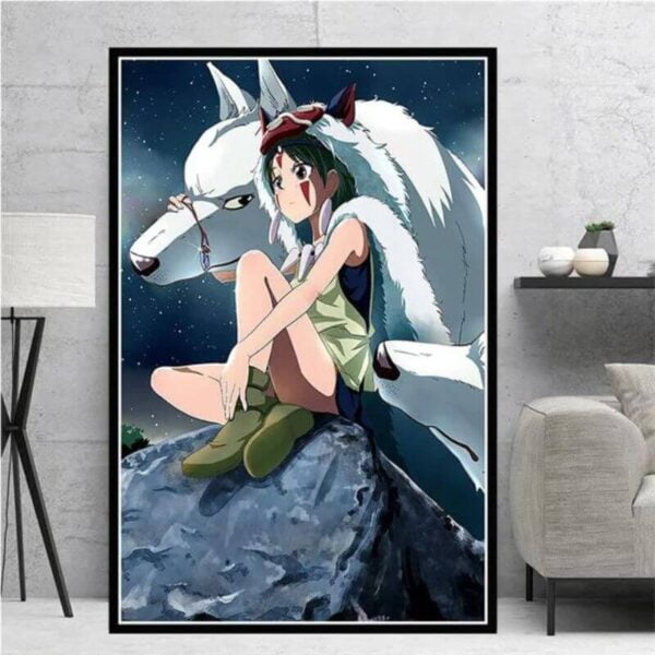Poster Mononoke Lupo