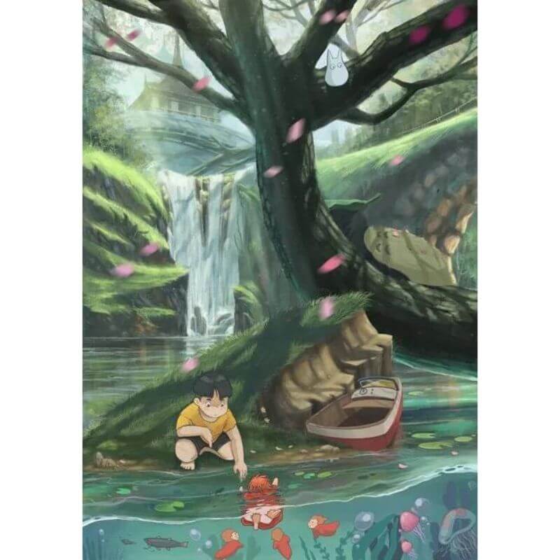 Poster Ponyo Albero