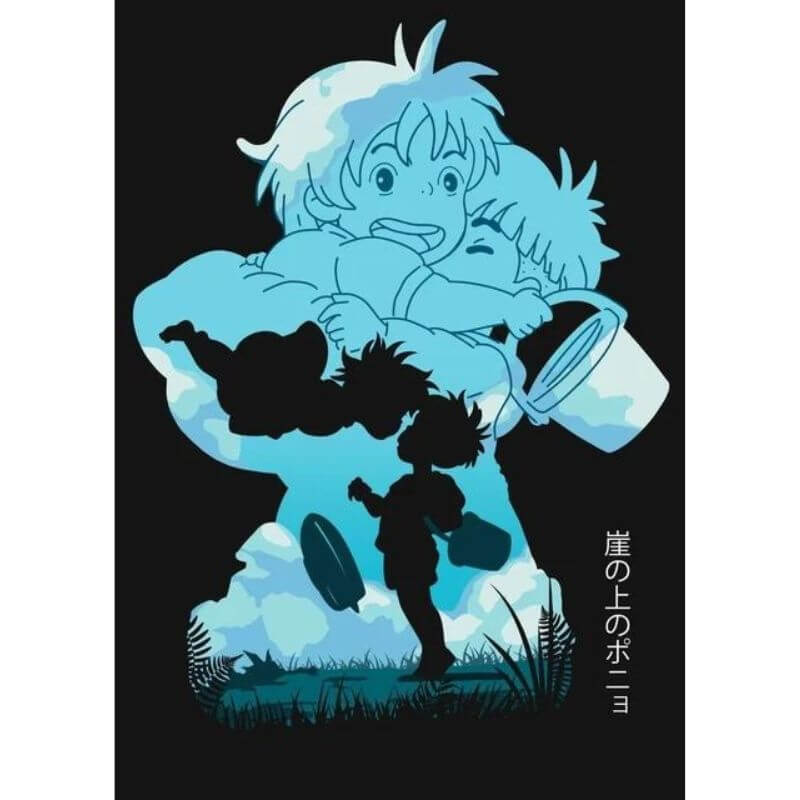 Poster Ponyo Giappone