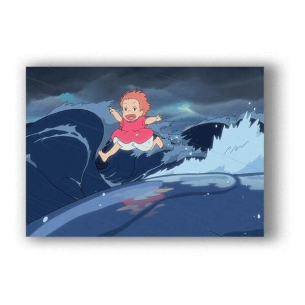 Poster Ponyo Tempesta