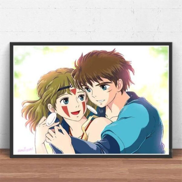 Poster Principessa Mononoke Amore