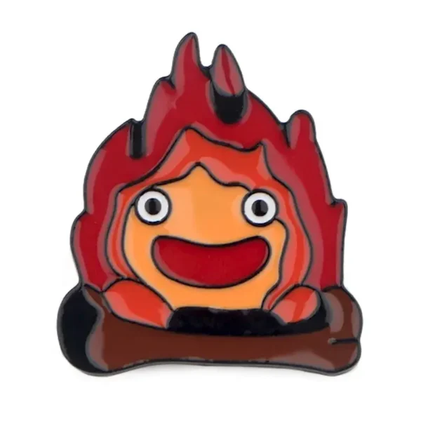 Spilla Calcifer Castello Errante di Howl