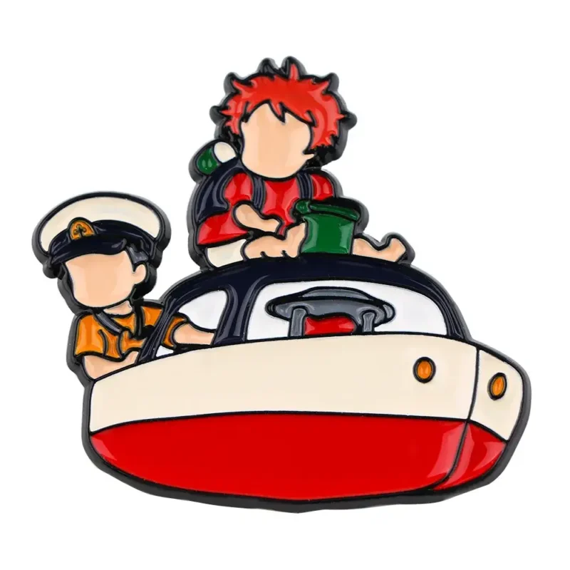 Spilla Ponyo Barca