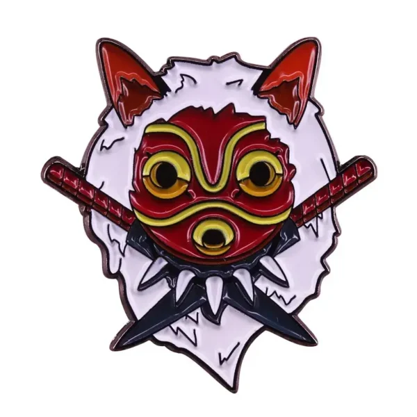 Spilla Principessa Mononoke Maschera