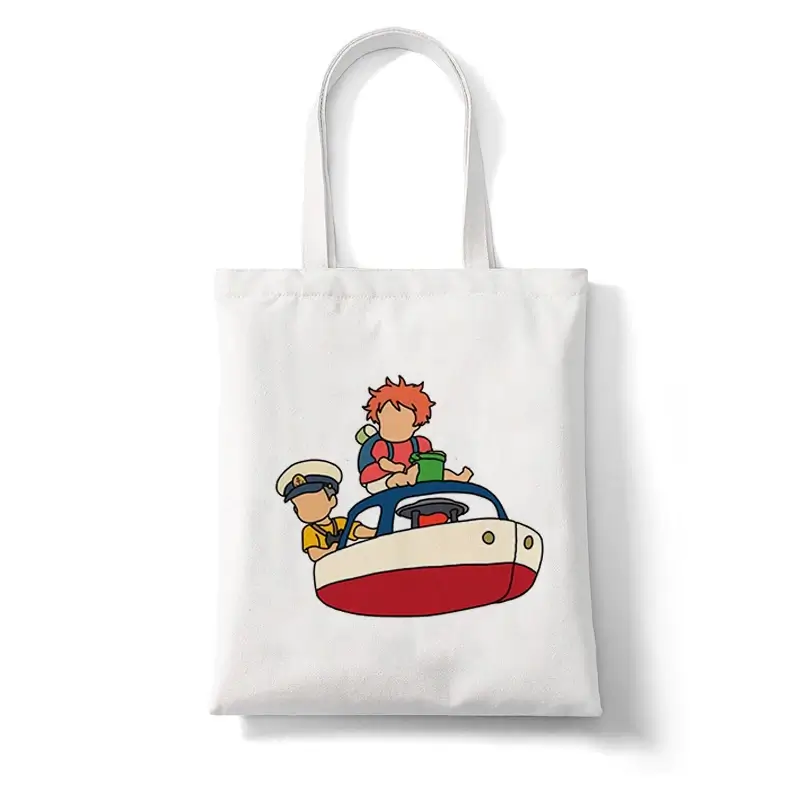 Tote Bag Ponyo Barca Tote Bag Ponyo Barca