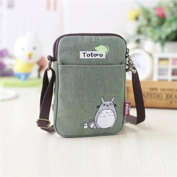 Borsa di Totoro Ricamata