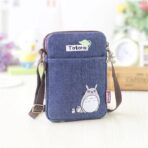 Borsa di Totoro Ricamata