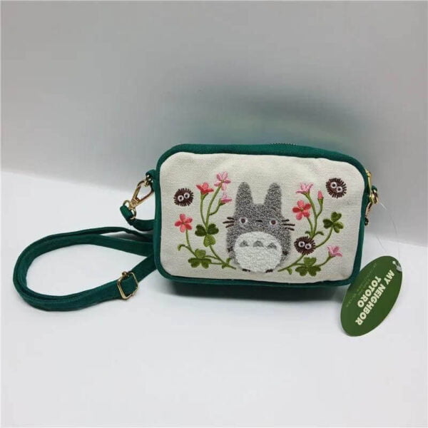 Borsa Totoro Ricamata