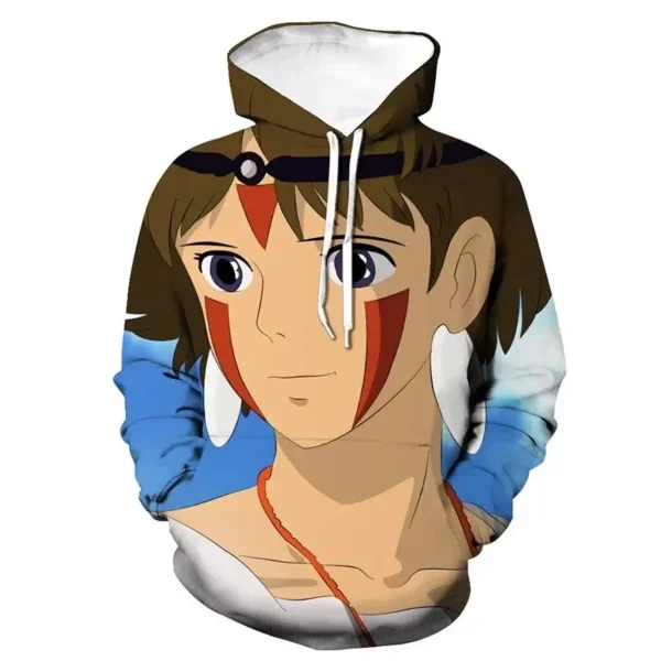 Felpa con la Principessa Mononoke