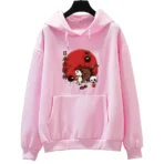 sudadera miyazaki mononoke rosa