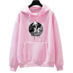 sudadera mononoke arte rosa