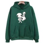 sudadera mononoke espiritus bosque verde