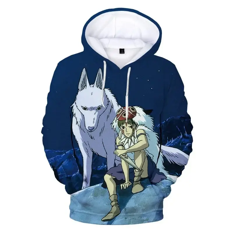 Felpa Principessa Mononoke Foresta Felpa Principessa Mononoke Foresta
