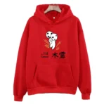 sudadera princesa mononoke japones rojo