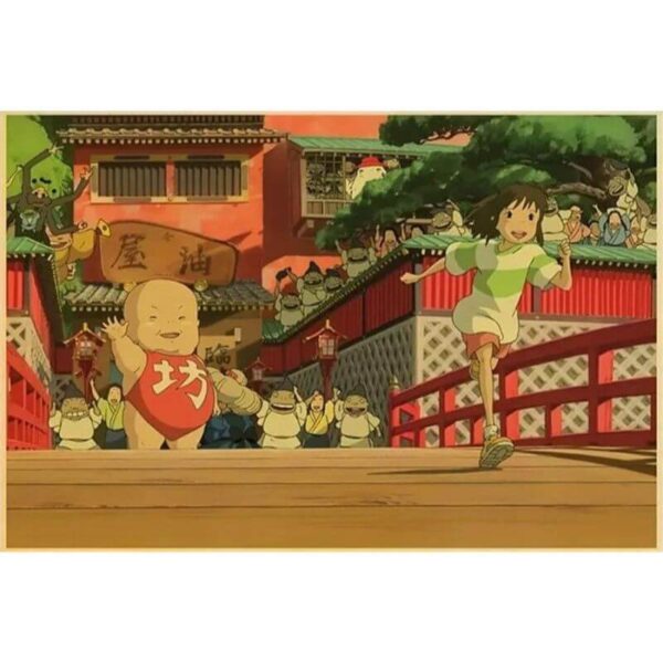 Poster La città incantata Miyazaki