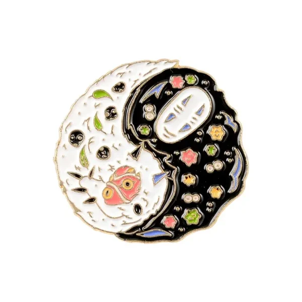 Spilla La città incantata Yin Yang