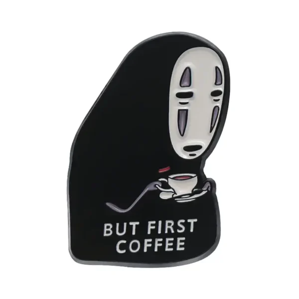 Spilla Senza Volto Caffè