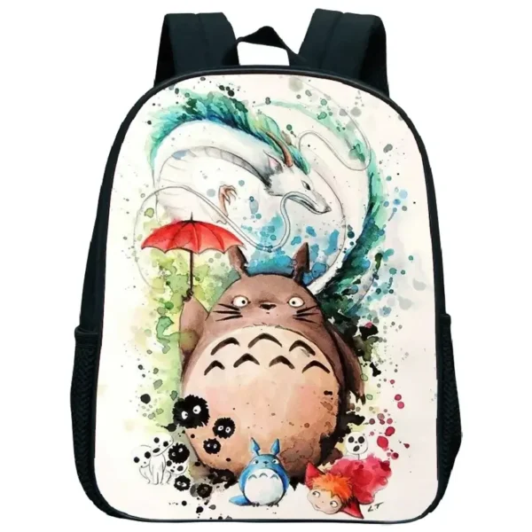 Zaino Totoro Nero Ghibli