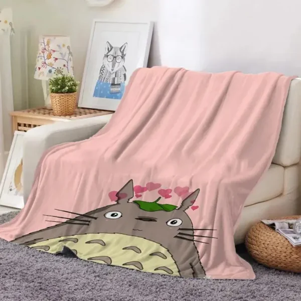 Coperta Rosa Totoro