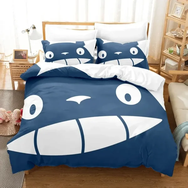 Copripiumino Totoro Blu