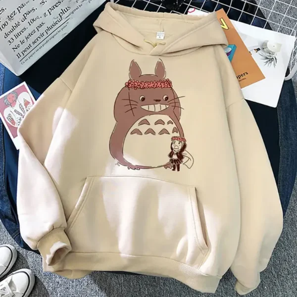Felpa con cappuccio Totoro