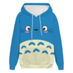 Felpa Totoro Blu
