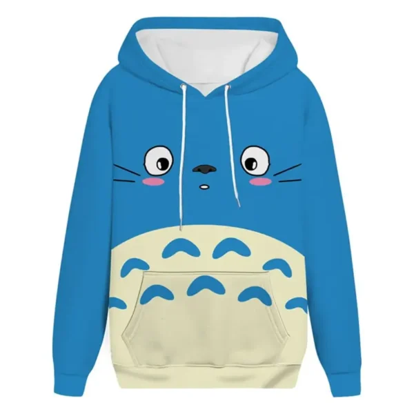 Felpa Totoro Blu